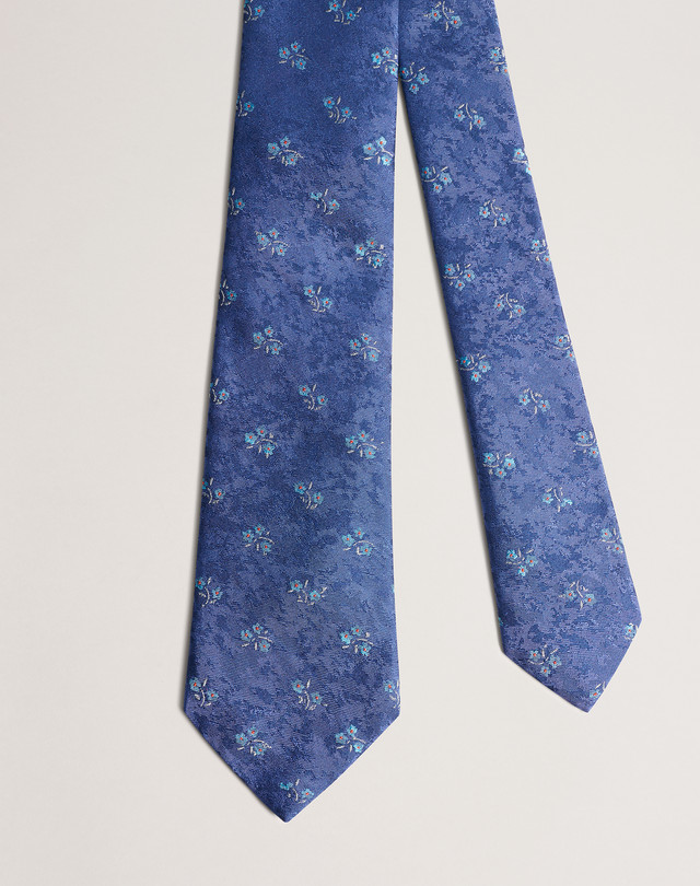 DUNHILL Floral Woven Tie PRINTED TIES Man f