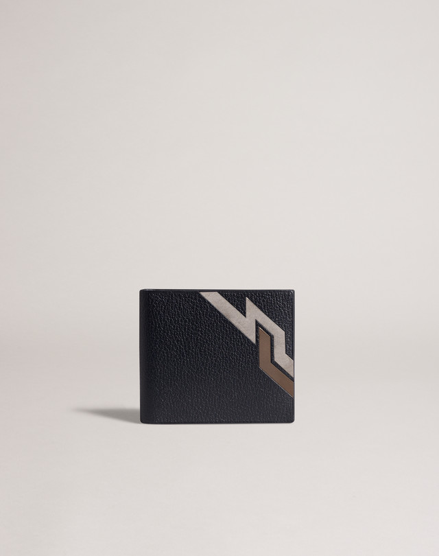 DUNHILL Duke Marquetry Deco 8CC Billfold Wallet BILLFOLDS Man f