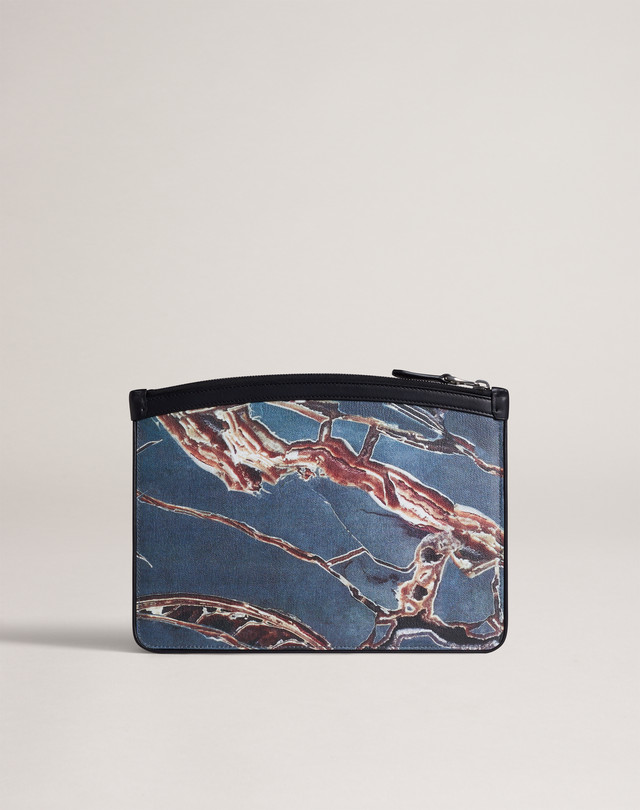 DUNHILL Duke Marble Small Zip Folio SMALL FOLIOS Man f