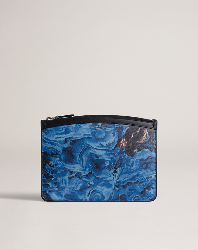 DUNHILL Duke Marble Small Zip Folio SMALL FOLIOS Man f
