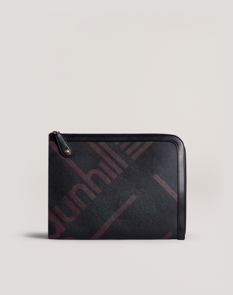 Grande pochette dunhill Luggage Canvas DUNHILL PORTFOLIOS Homme Grande pochette dunhill Luggage Canvas f