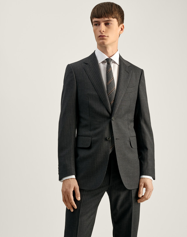 DUNHILL Veste en laine coupe Kensington BLAZER Homme f