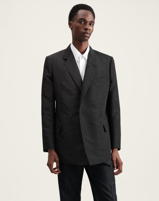 Men's Half Wrap Silk Moire Jacket | dunhill ES