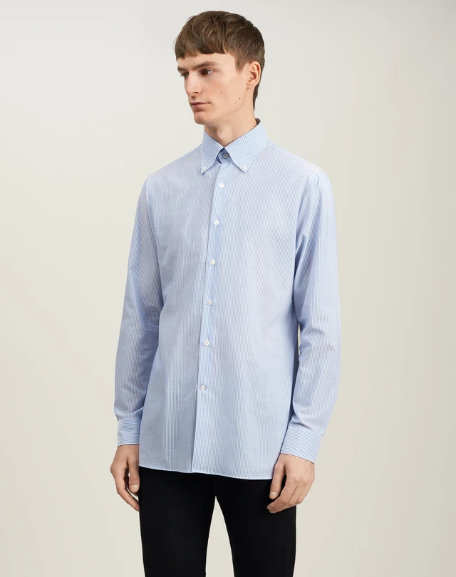 DUNHILL French Seam Shirt LONG SLEEVE CASUAL SHIRTS Man f