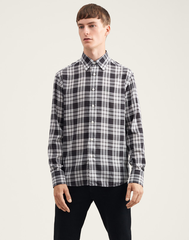 DUNHILL Plaid Shirt LONG SLEEVE CASUAL SHIRTS Man f
