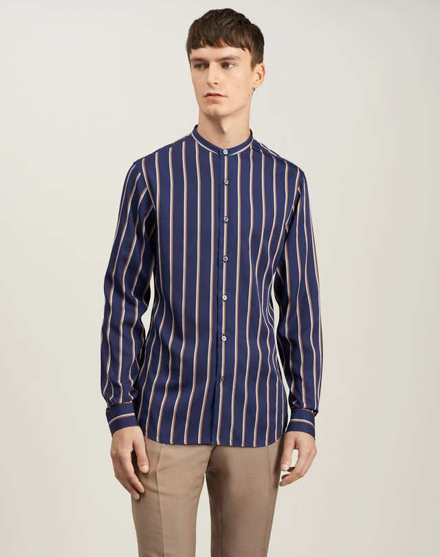 Men's Double Stripe Dress Shirt | dunhill UK