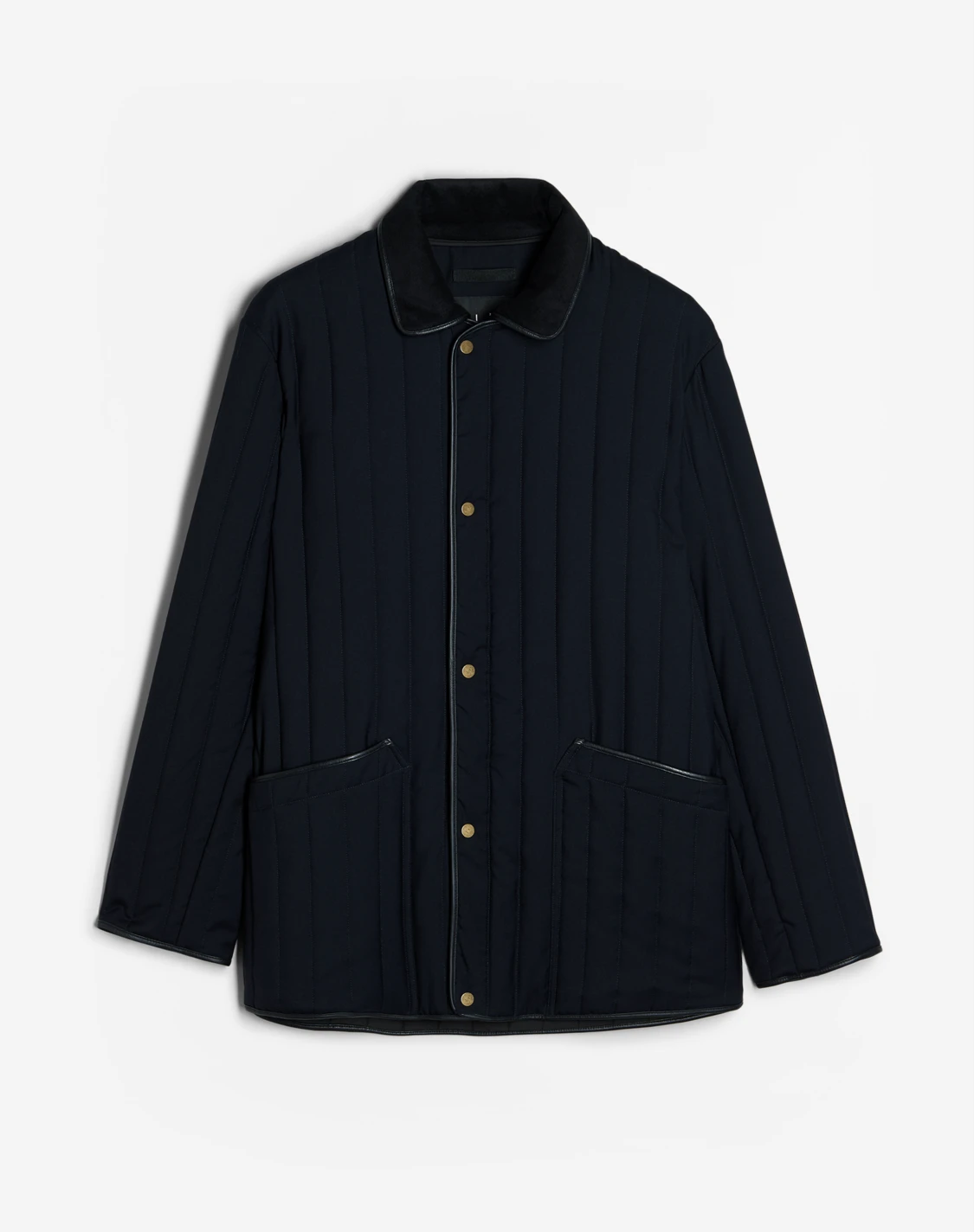 Mens quilted car coat on sale