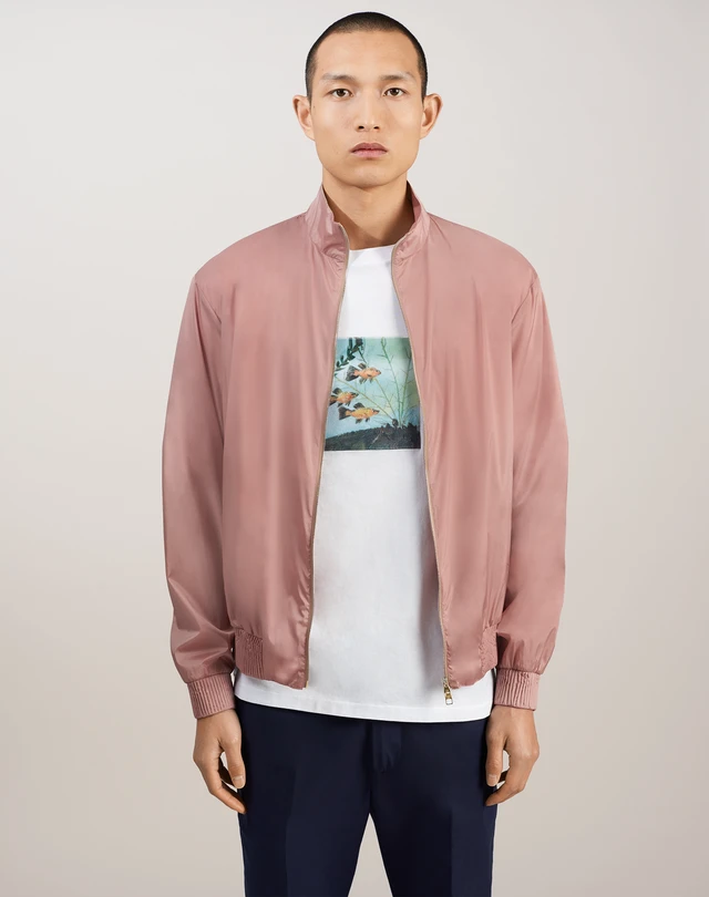 Men's Lightweight Silk Track Jacket | dunhill US Online Store