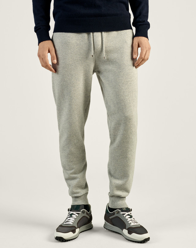 Men's Knitted Cotton Cashmere Sweatpant | dunhill CH