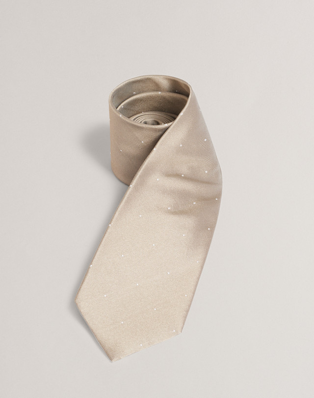 DUNHILL Small Dot Neats Woven Tie PRINTED TIES Man f