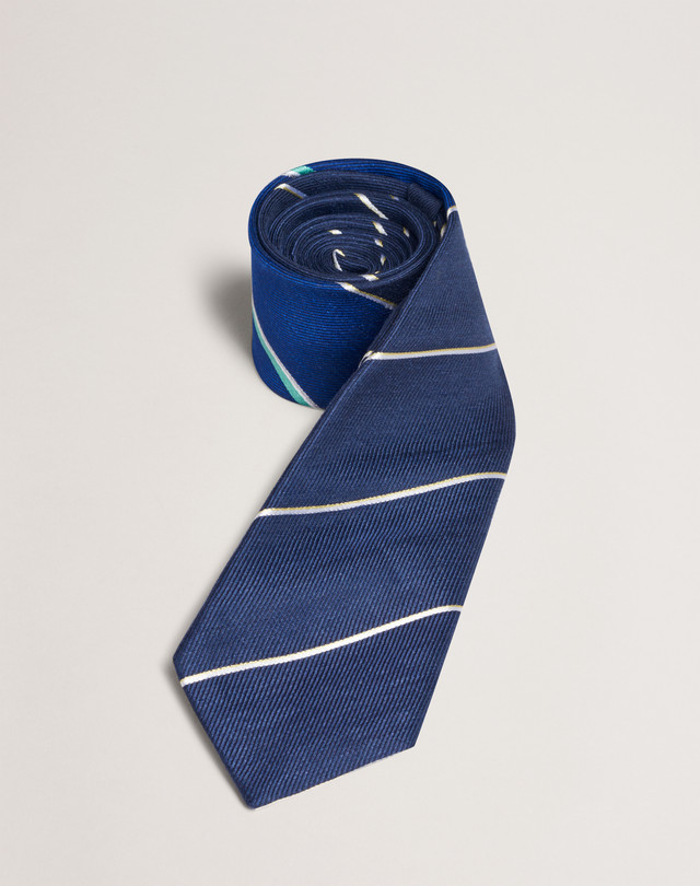 DUNHILL Club Stripe Tie PRINTED TIES Man f