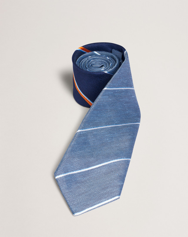 DUNHILL Club Stripe Tie PRINTED TIES Man f