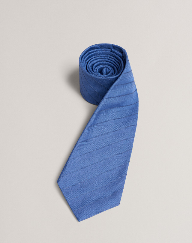 DUNHILL Herringbone Stripe Woven Tie PRINTED TIES Man f