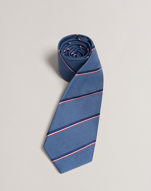 DUNHILL Multi Stripe Woven Tie PRINTED TIES Man f