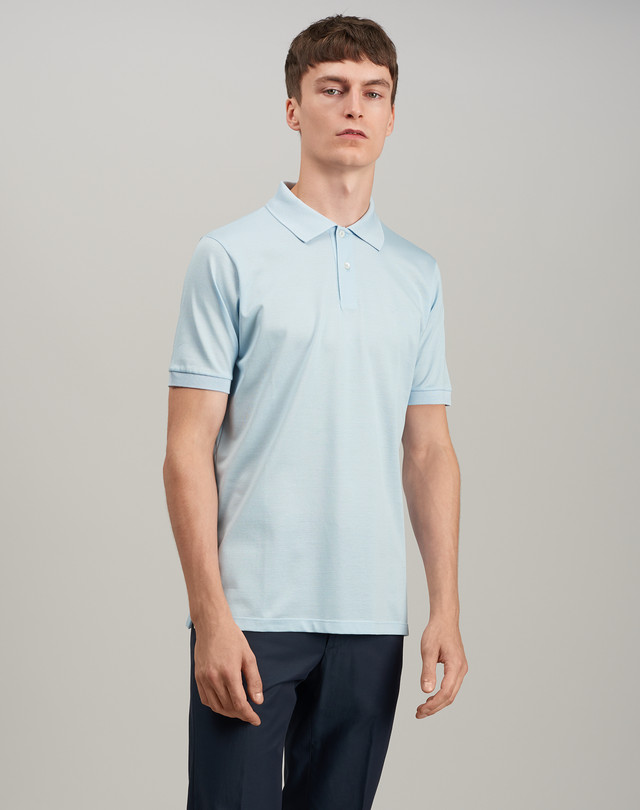 DUNHILL Classic Pique Polo POLOS Man f