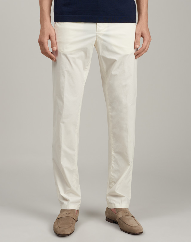 DUNHILL Poplin Chino CHINOS Man f