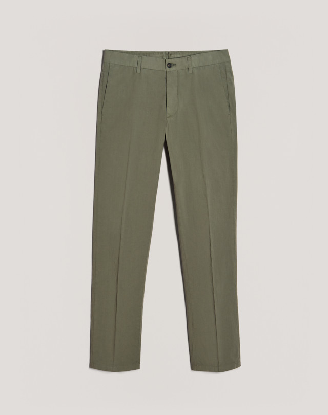 DUNHILL COTTON POPLIN CHINO
 CHINOS Man b