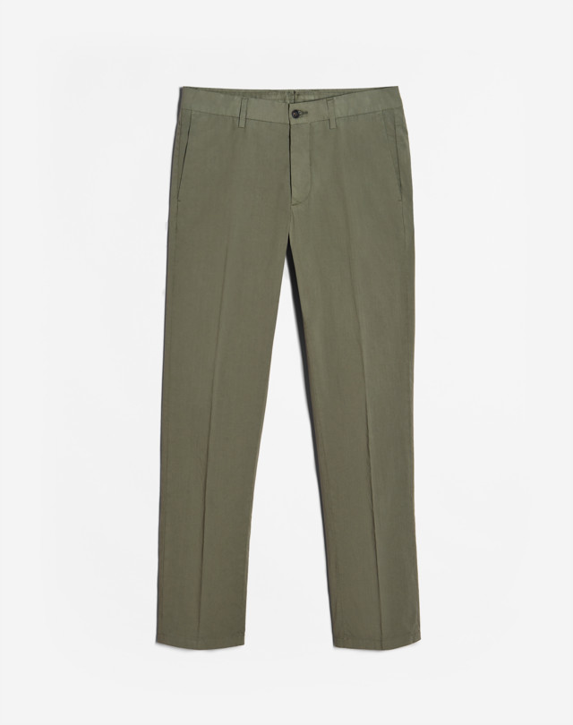 Pantalon chino vert sauge - Chinos homme été