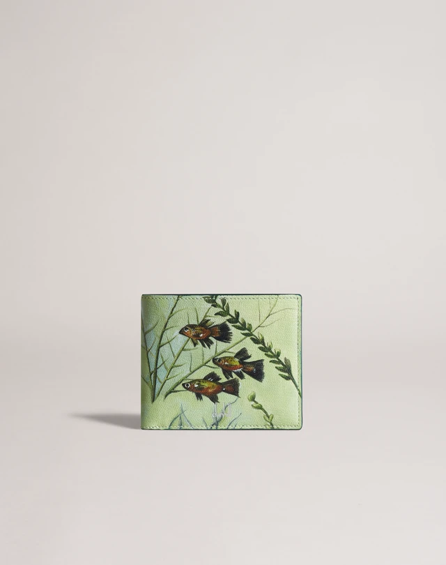DUNHILL Aquarium Billfold Wallet BILLFOLDS Man f