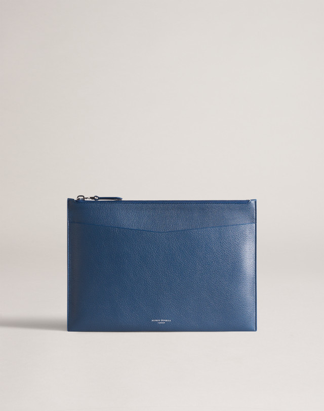 DUNHILL Duke Fine Leather Small Zip Folio SMALL FOLIOS Man f
