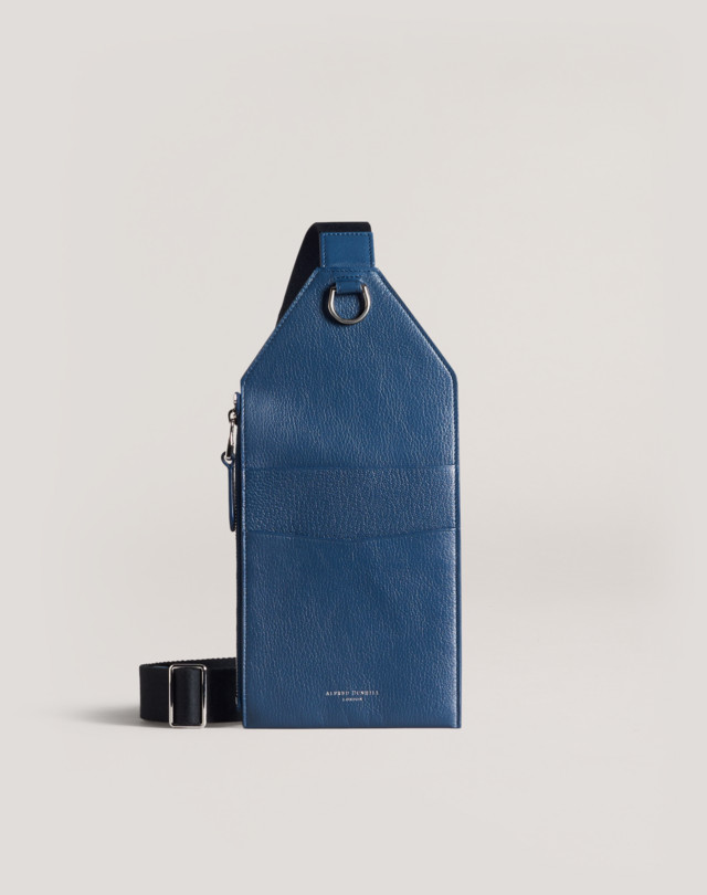 DUNHILL Duke Fine Leather Travel Holster CROSSBODY BAGS Man f