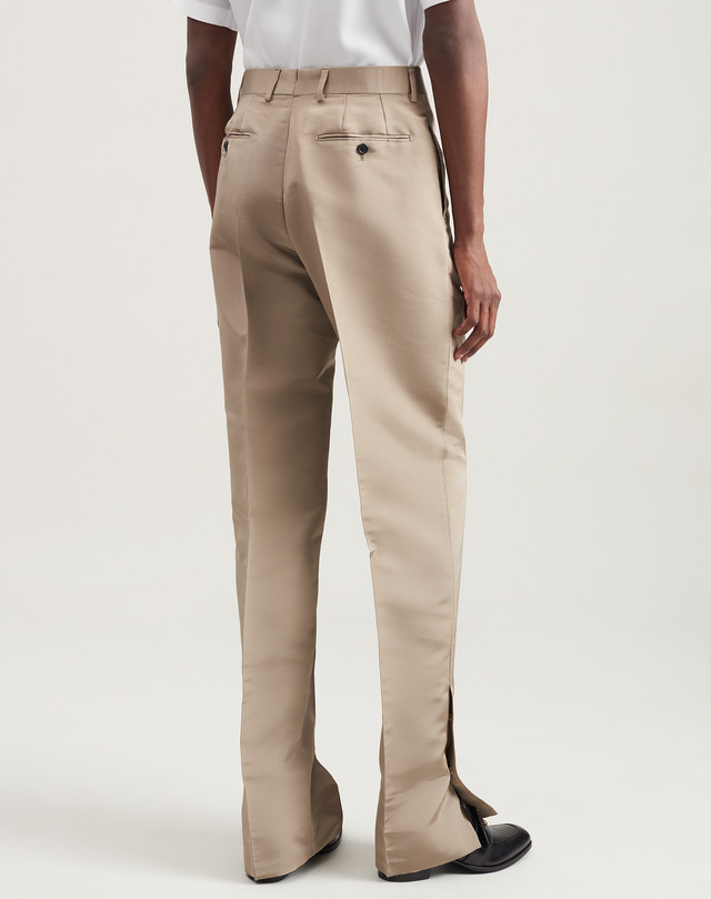 silk trousers