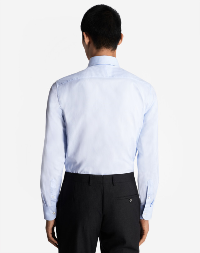 Men's Textured Cotton Formal Shirt | dunhill UK