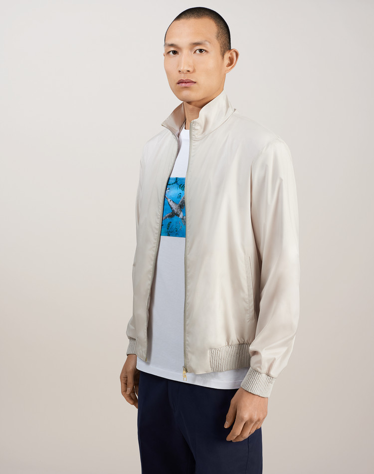 silk sports jacket