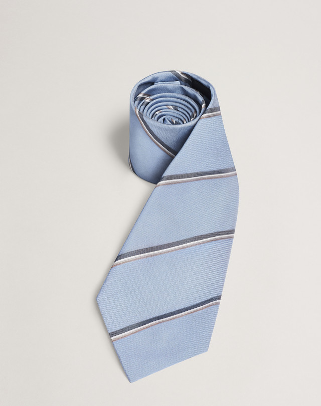 DUNHILL College Stripes Woven Tie PRINTED TIES Man f