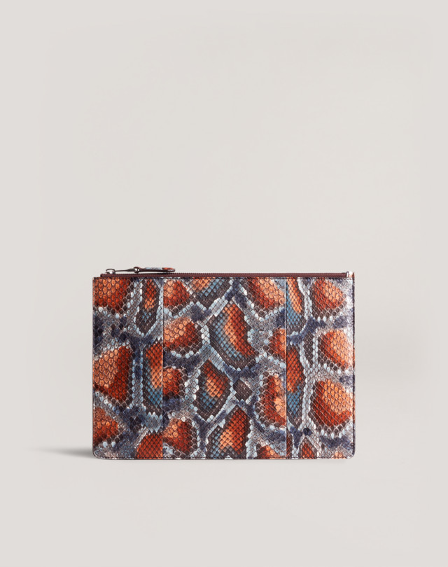 DUNHILL Duke Python Small Zip Folio
 SMALL FOLIOS Man f