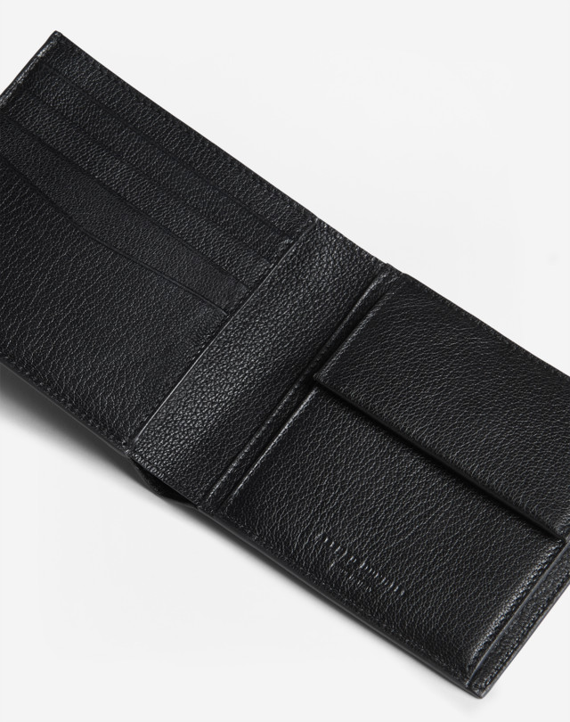 DUNHILL Duke Fine Leather 4CC & Coin Purse Billfold BILLFOLDS Man r