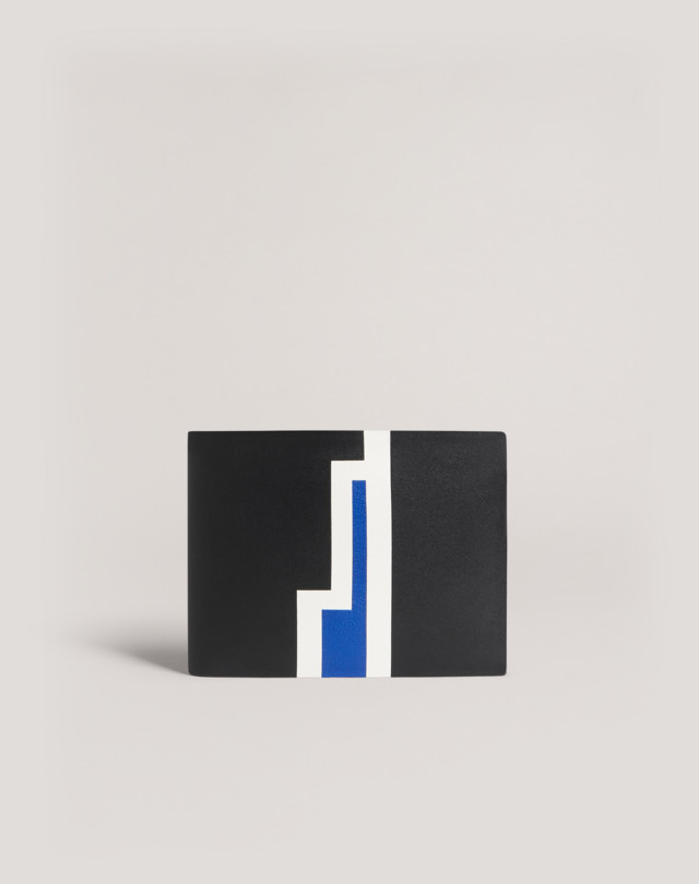 DUNHILL Складной бумажник Deco с 6 слотами для карт БУМАЖНИК Для Мужчин f