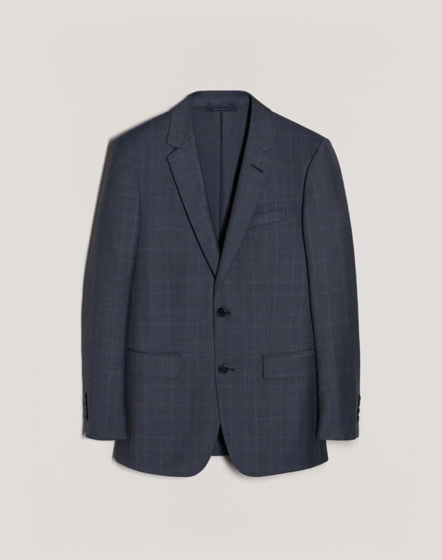 DUNHILL Super 150 Check Mayfair Jacket BLAZER Man f