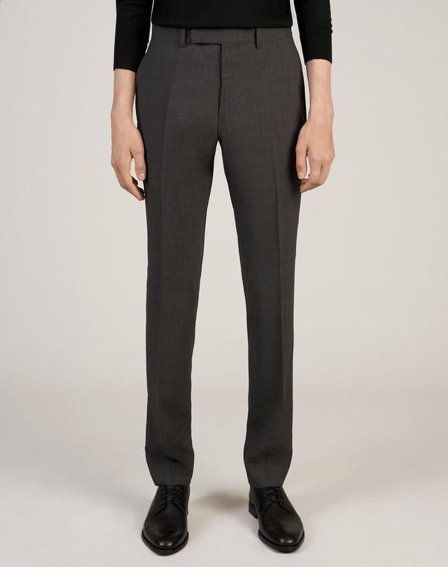 DUNHILL Puppytooth Mayfair Trousers FORMAL TROUSERS Man f