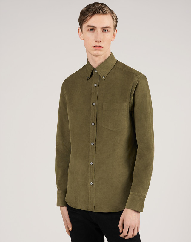 Men's Light Corduroy Shirt