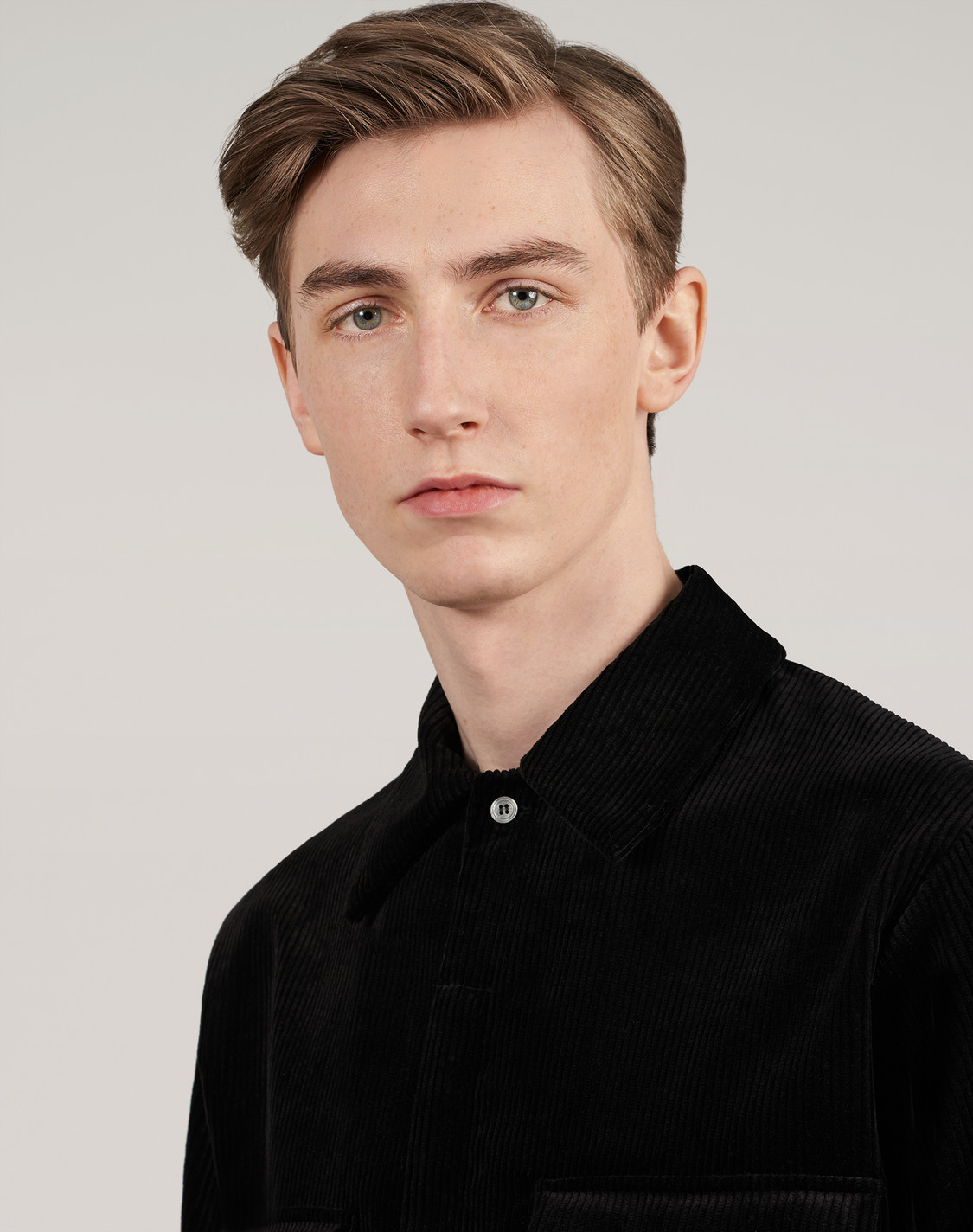 knowledge cotton apparel 8 wales corduroy overshirt