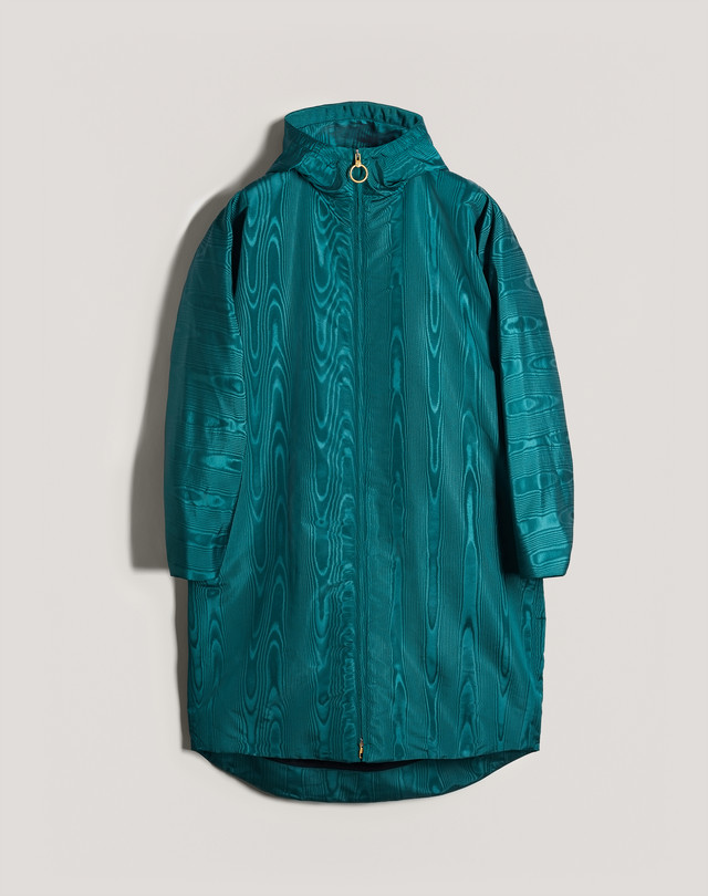 DUNHILL Silk Moire Parka PARKAS Man f