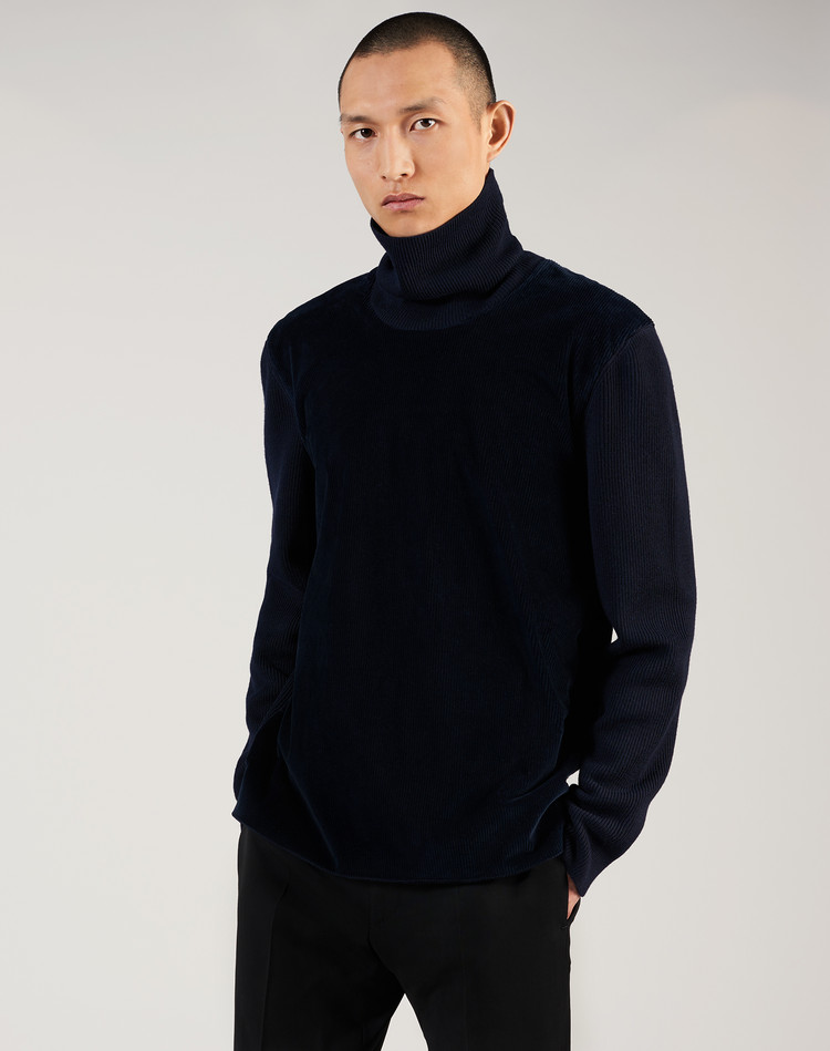polo neck mens jumper