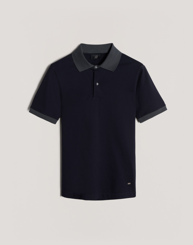 Men's Stretch Cotton Pique Polo | dunhill US Online Store