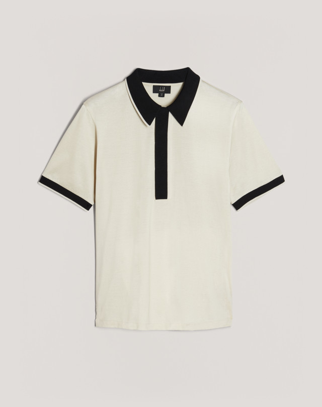 DUNHILL デコ　プラケット　コットンSs ポロ ポロ メンズ f