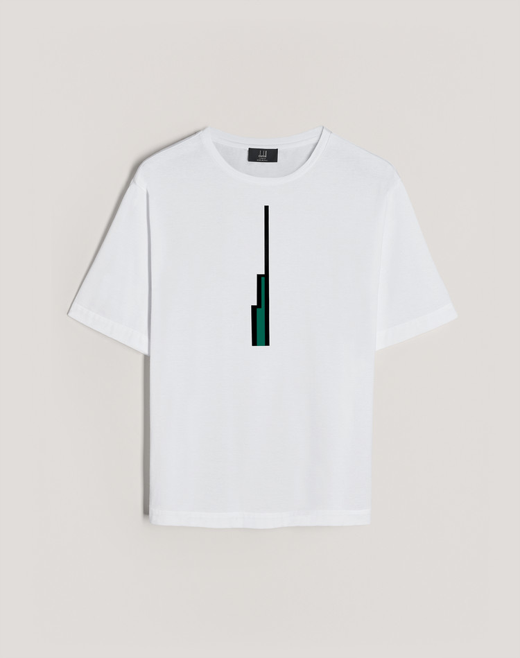 メンズ ボンデッド デコ グラフィック Tシャツ Dunhill Jp オンラインストア