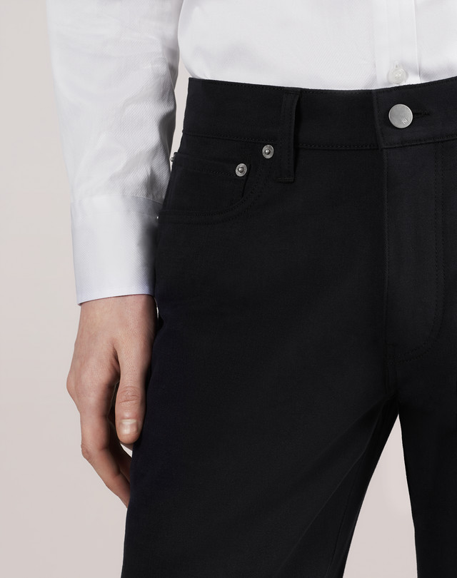 DUNHILL Cotton Cashmere 5 Pocket Trouser CHINOS Man e
