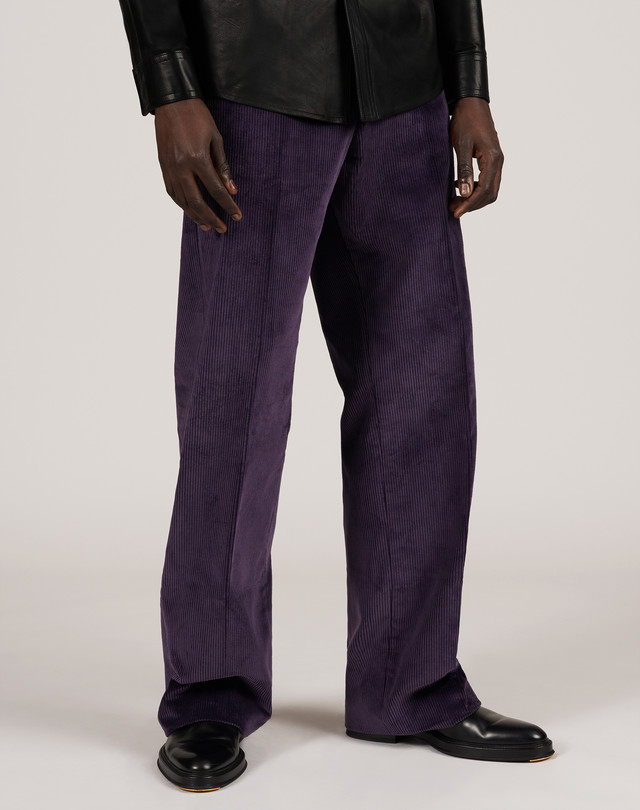 corduroy track pants