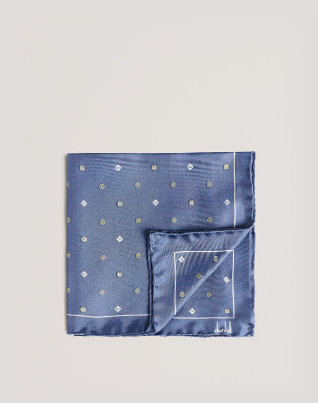 DUNHILL Logo Pocket Square Pocket square Man f