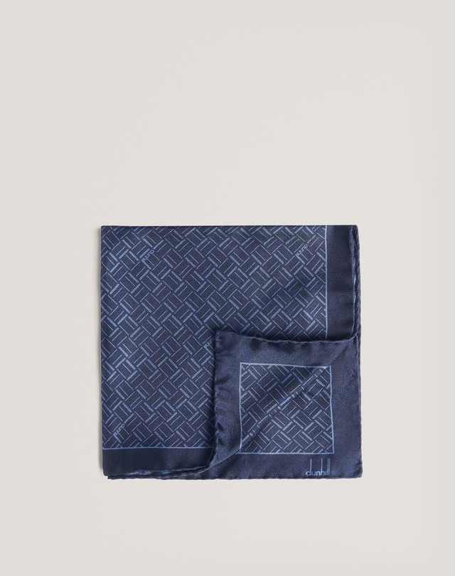 DUNHILL Abstract Longtail Pocket Square Pocket square Man f