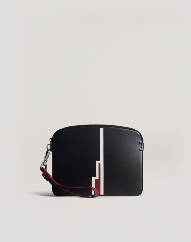DUNHILL Deco Zipped Pouch POUCHES Man f