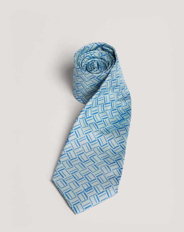 DUNHILL ABSTRACT SIGNATURE TIE PRINTED TIES Man f