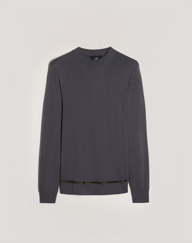 DUNHILL Selvedge Crew-Neck Jumper JUMPERS Man f