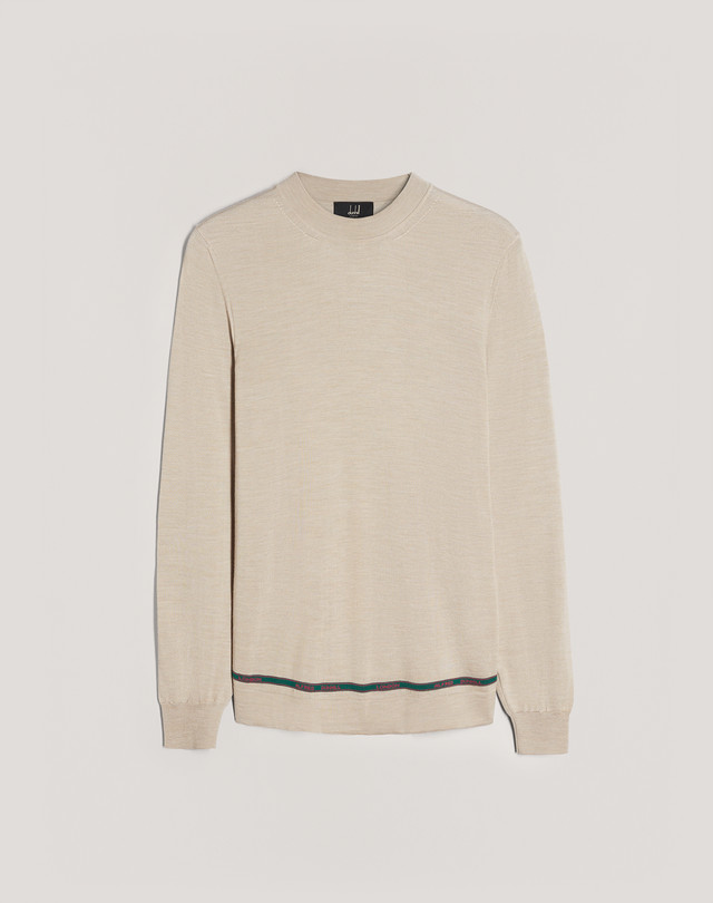 DUNHILL Selvedge Crew-Neck Jumper JUMPERS Man f