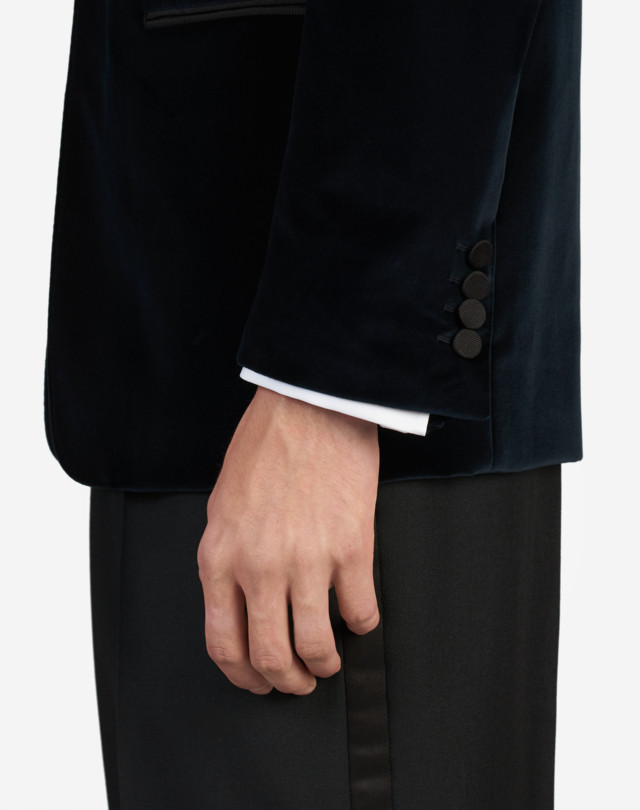 DUNHILL Mayfair Velvet Evening Jacket BLAZER Man a